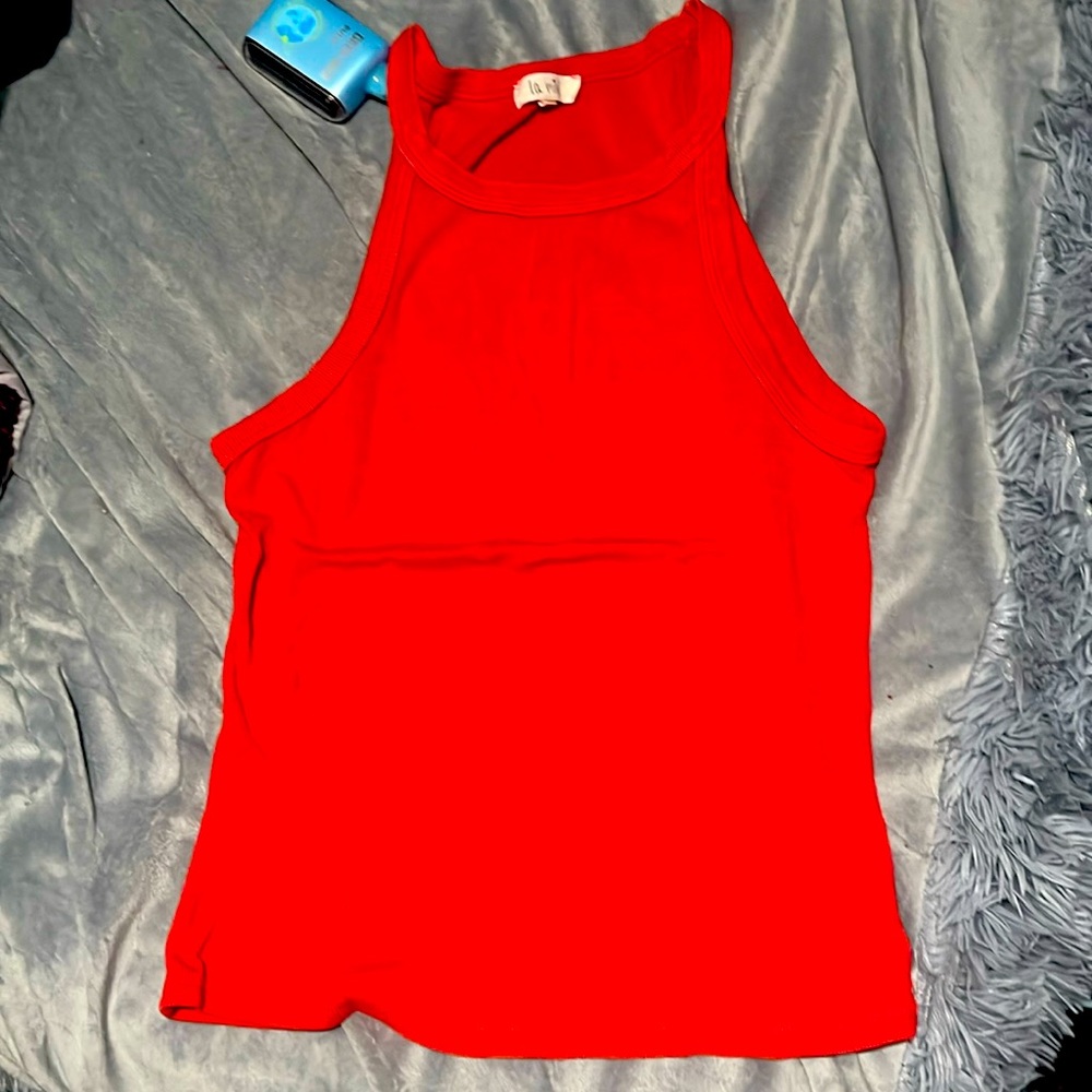 red tank top never worn